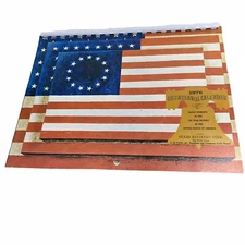 1976 Texas Refinery Corp Bicentennial Calendar Great History Moments Oil Biz