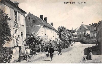 02.16 - N°110871 - Monthiers - La Poste - Not Common