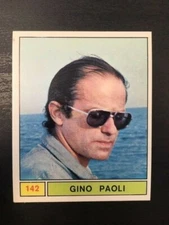 CANTANTI 1969 FIGURINE PANINI n 142 GINO PAOLI NEW NEW
