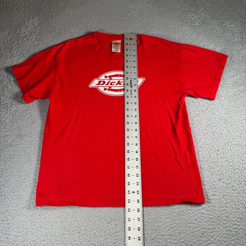 Dickies T Shirt Mens Medium Red Short Sleeve Graphic Tee Casual - Picture 4 of 7