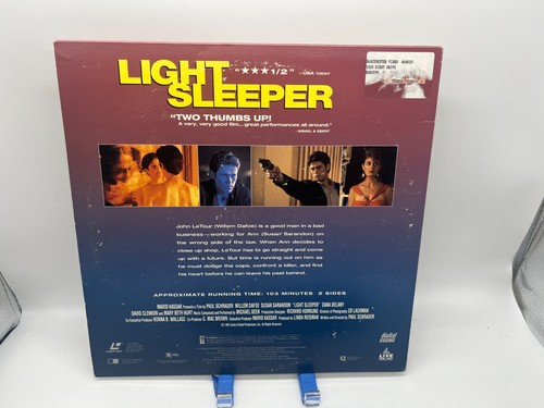 "Light Sleeper" Extended Play Laserdisc LD - Willem Dafoe - Picture 3 of 3