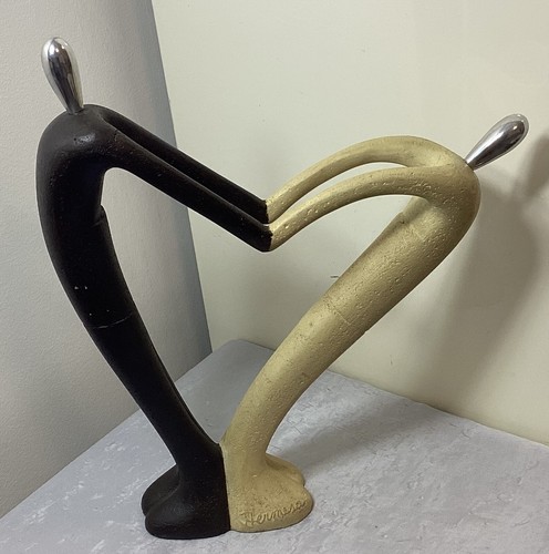 Rare Find Couple Dancing Figurines - Art Abstract Sculpture Desktop Ornament - Picture 11 of 12