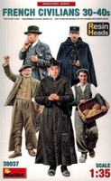 Miniart 38037 French Civilians 30 - 40S - Zivilisten - 1:35