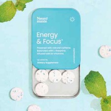 NEUROGUM Energy & Focus Peppermint Dietary Su...