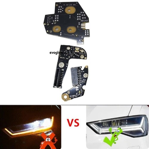 Right White Day Running light DRL board For Audi A6 C7 16-18 Full LED Headlight - Bild 1 von 5