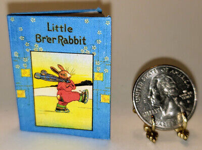 1:6 SCALE MINIATURE BOOK ABOUT BUNNIES PLAYSCALE BARBIE