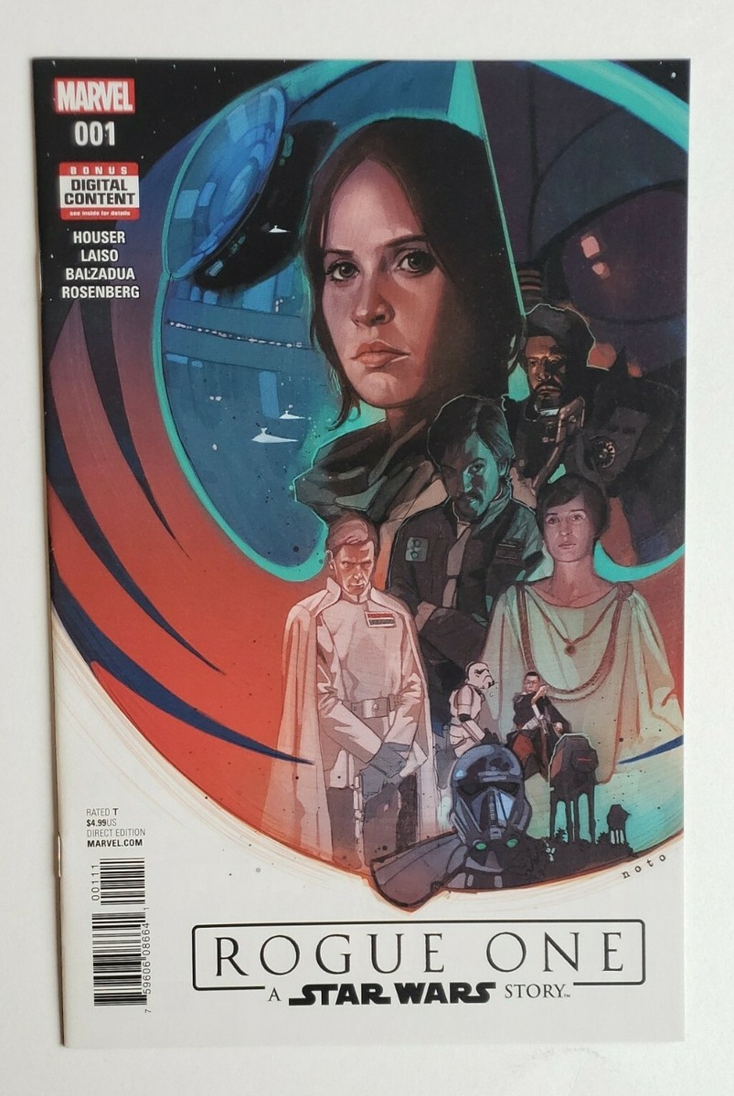 初版 ROGUE ONE STAR WARS 洋書 ハードカバー Star Wars Rogue One Adaptation #1 Multiple 1st Appearances Marvel