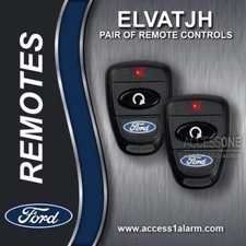 Two OEM Ford 1-Button Remote 4360307 FCC ID ELVATJH IC 3671B-4360307 DS7Z15K601F