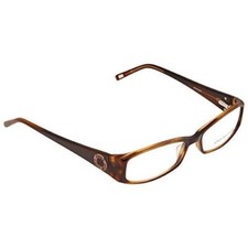 Jones New York J733 Unisex Designer EyeGlasses Frame Tortoise Havana Gold 53 mm
