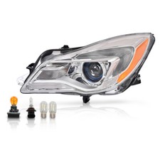 Fit For 2014-2017 Buick Regal Headlight Halogen Headlamp Left Driver Side