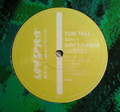 Tom Tall - Dirty Games 12'' Vinyl Schallplatte 