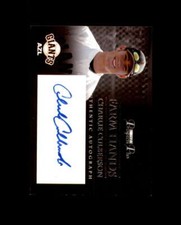 Charlie Culberson 2007 Tristar Farm Hands Autograph Giants