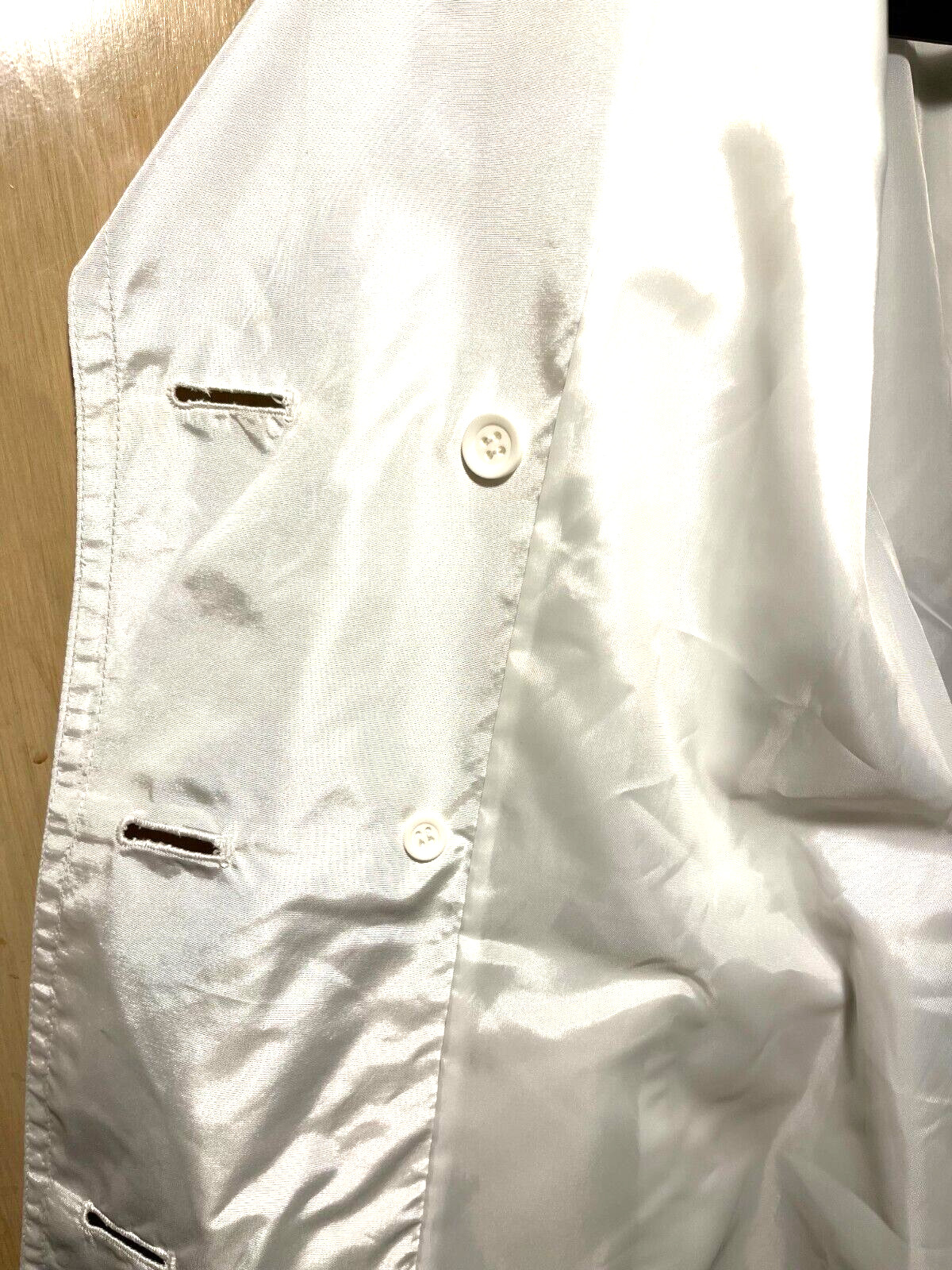 Zara Basic Womens 77302 White Polyester Short Dou… - image 10