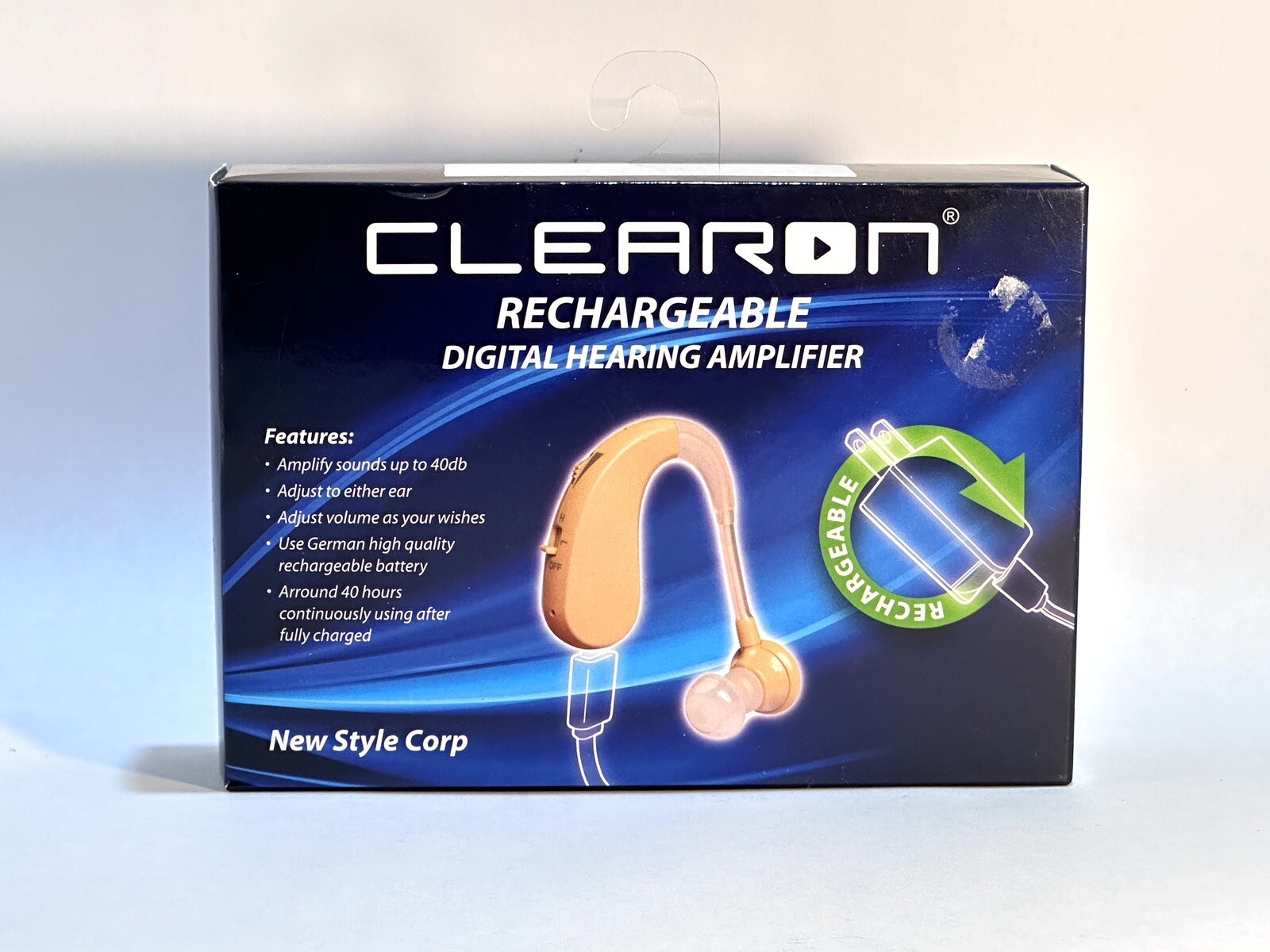 CLEARON Rechargable Hearing Aid Amplifier CL202S High Quality Digital