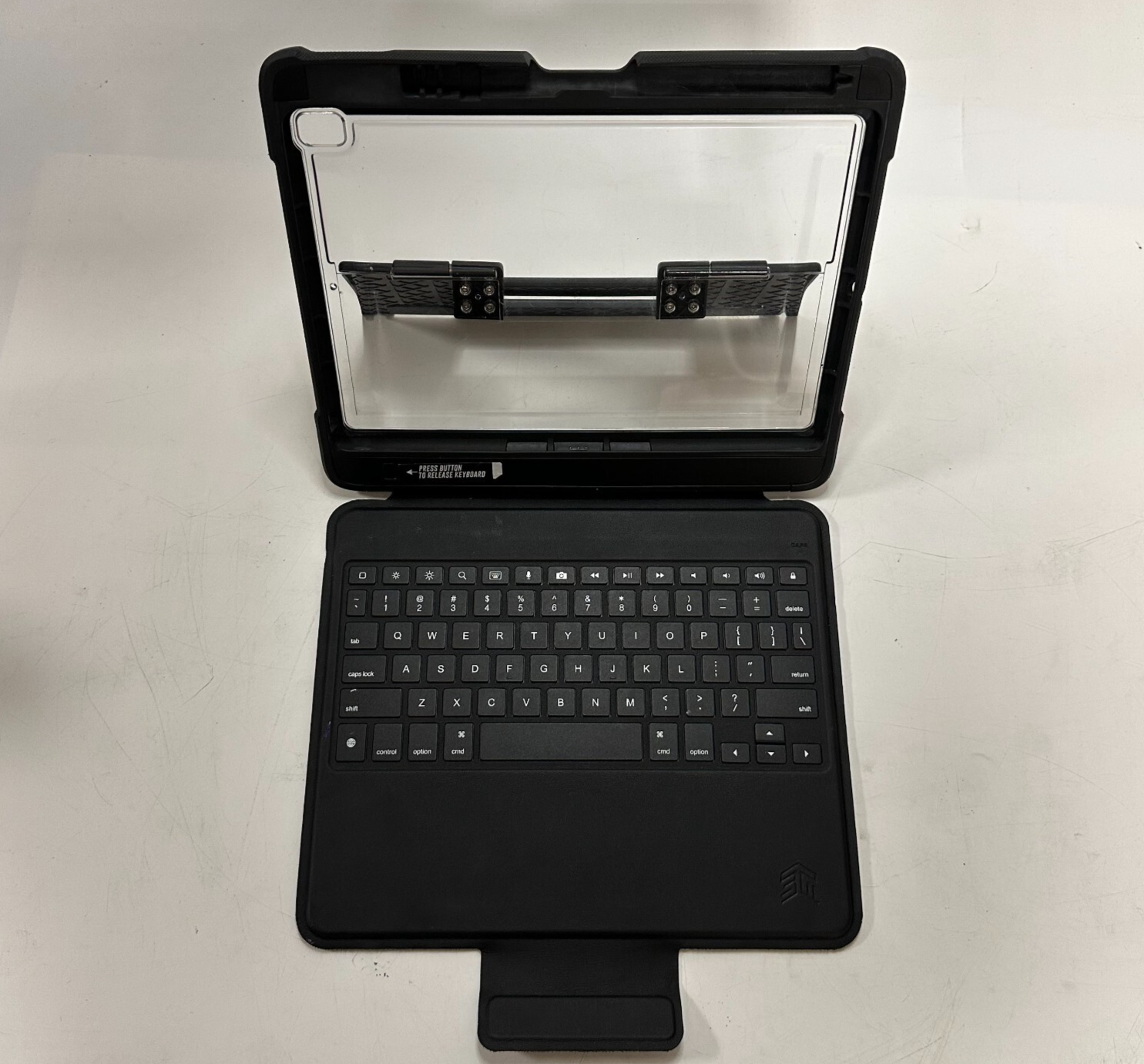 STM DUX Keyboard Folio Stand Case Cover for iPad 9.7"" Black [3D]