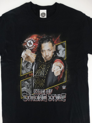 Shinsuke Nakamura King Of Strong Style Wwe Wrestling Officially Licensed T Shirt Ebay