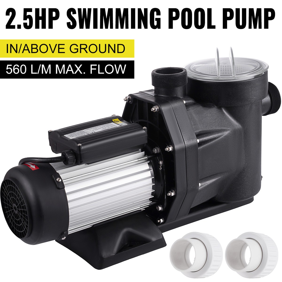 2.5HP 1850w Hayward Swimming Pool Pump In/Above Ground w/ Motor