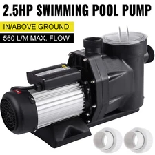 2.5HP 1850w Hayward Swimming Pool Pump In/Above Ground w/ Motor Strainer 8800GPH