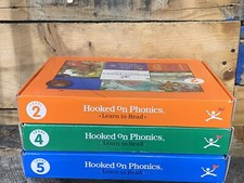 Hooked On Phonics Level 2 4 5 Readers Workbooks Cassettes Cards Most Sealed