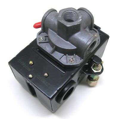 Air Compressor Pressure Switch Lefoo LF10-4H 70/115 PSI 4 ports MIN 35 MAX 150