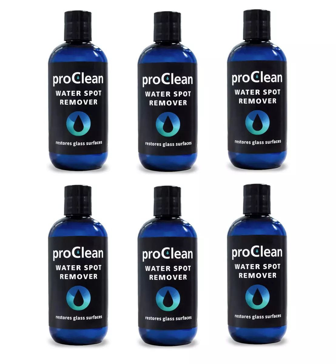 6 PCK - ProClean Hard Water Spots Remover , Glass stains and spot Remover