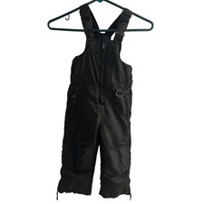 Ixtreme Outfitters Ski Overall Bibs Snow Pants Black Suspenders Kids Size 2T