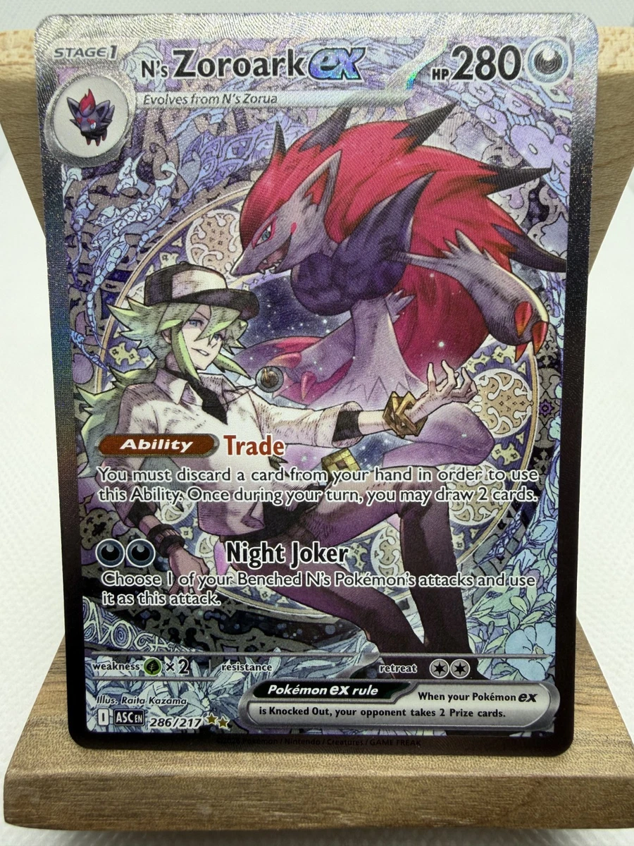 N's Zoroark Ex Pokémon TCG Cards for sale | eBay