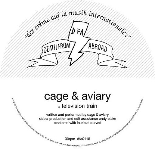 Television Train [Single] by Cage & Aviary [VINYL]