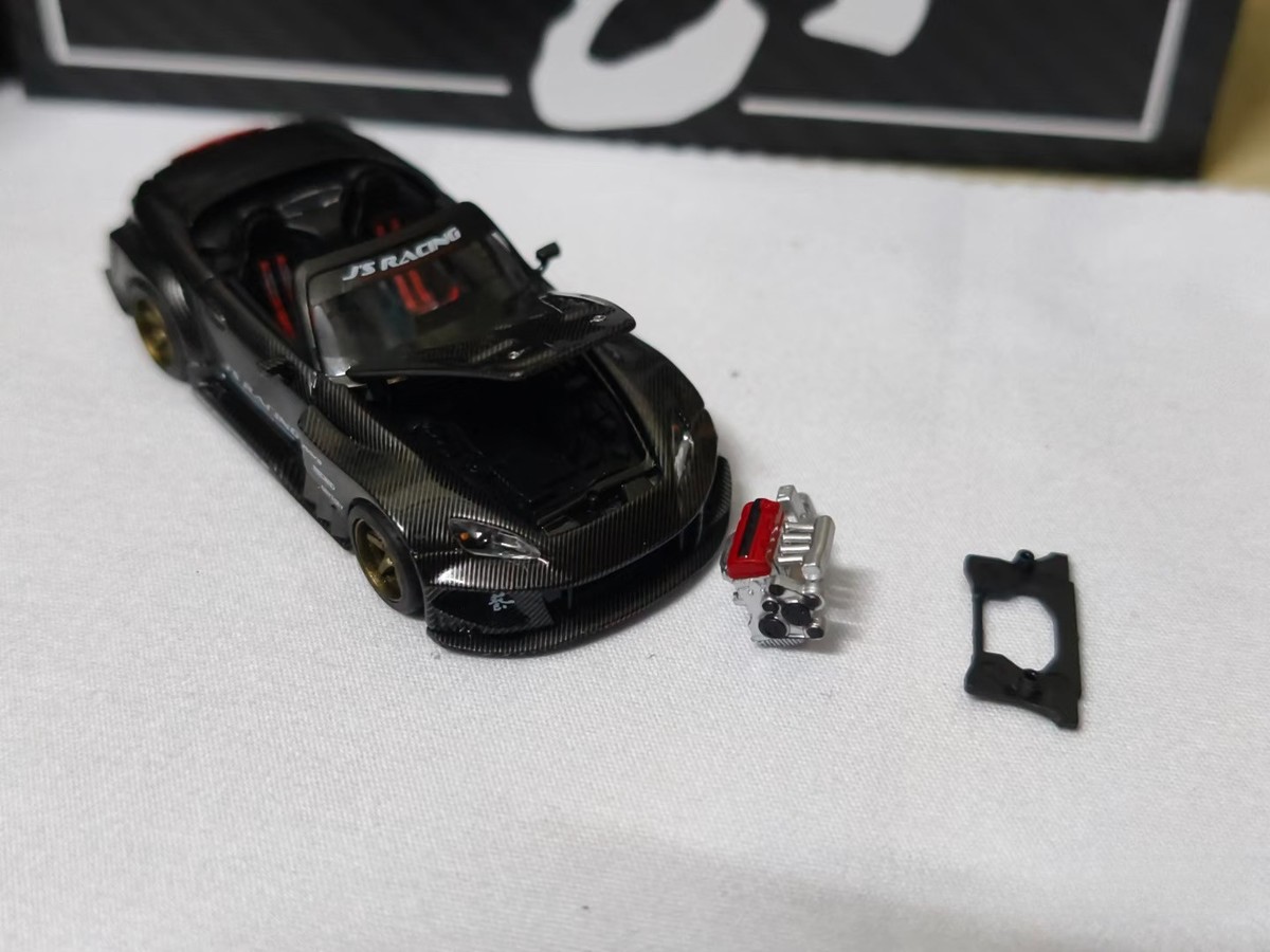 MicroTurbo 1/64 Honda S2000 Carbon Fiber Shenzhen Exclusive