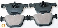 Denckermann B111232 Bremsbelagsatz FüR Scheibenbremse Bremsbelagsatz FüR BMW