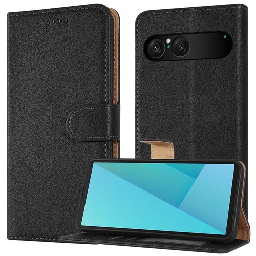 Für Sony Xperia 10 VII Hülle, Wallet Leder RFID Lock Klappe Fuß Case - Bild 6 von 19
