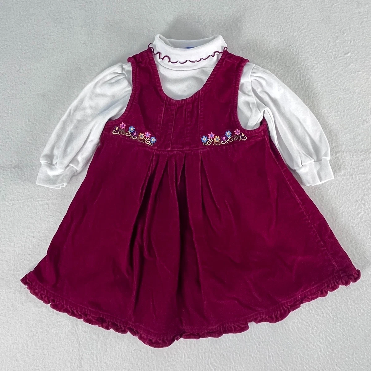 Corduroy Red Vintage Dresses for Girls for sale | eBay