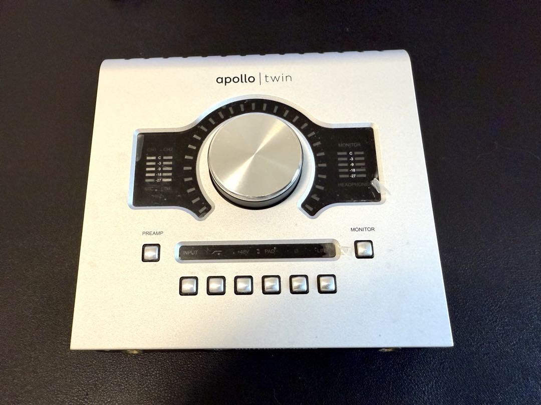 Universal Audio Apollo Twin MKII QUAD Thunderbolt Desktop Audio