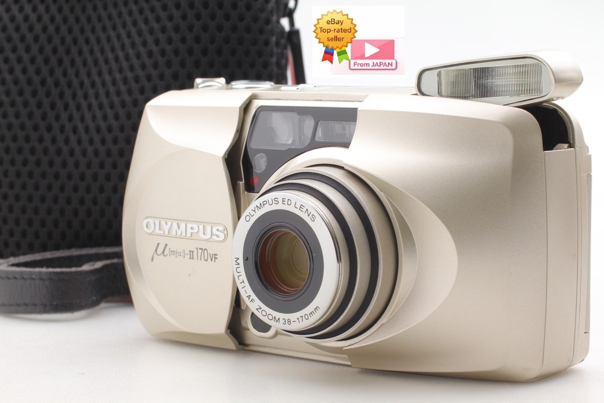 MINT ] Olympus mju μ stylus ii II 170 VF 35mm Compact Film Camera