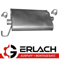 Mittelschalldämpfer für Mercedes ML270 W163 2.7 D Auspuff 4869 Mittelschalldämpfer für Mercedes ML270 W163 2.7 D Auspuff 4869