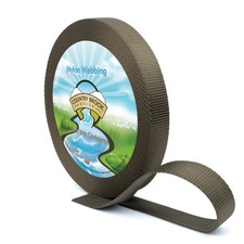 Country Brook Design  3/4 Inch Ranger Green Heavy Duty Nylon Webbing, 10 Yards