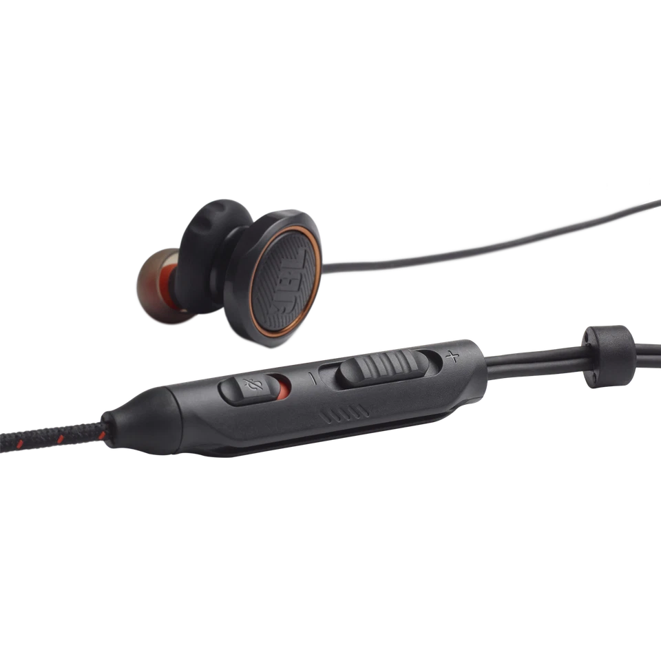 JBL Quantum 50, Auriculares para juegos intrauditivos con cable con control deslizante de volumen y silenciador de micrófono Foto 4 de 4