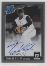 2018 Panini Donruss Optic Black Prizm 1/25 Thyago Vieira #RRS-TV Auto a3q