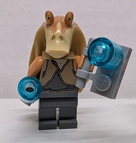 Lego Star Wars-Battle of Naboo #7929 Complete 12 pc Figurine Only Set w/ Manual