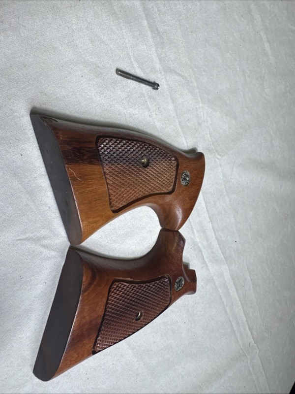 Smith And Wesson N Frame  Vintage Factory  Grips Square butt
