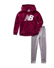 New Balance 2Pc Hoodie  Fleece-Lined Legging Set