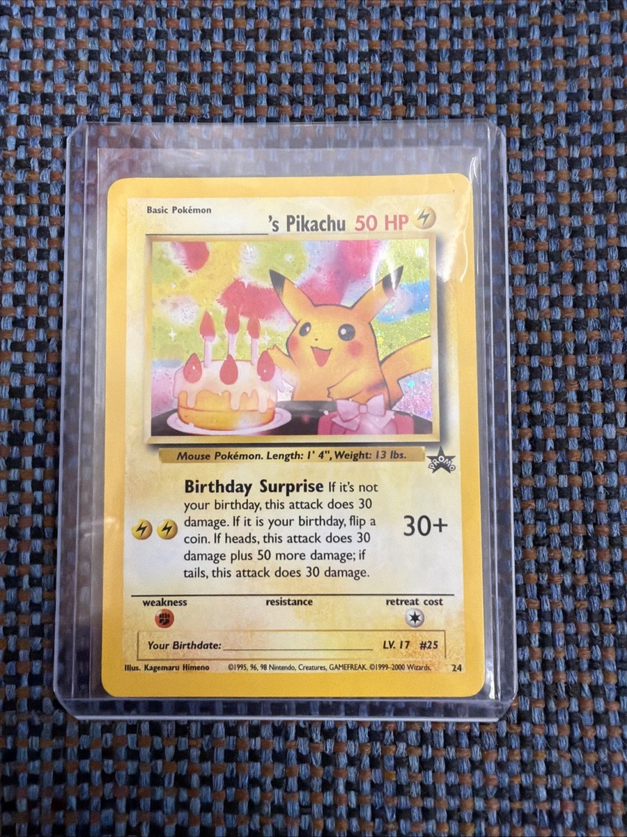 Birthday Pikachu | eBay