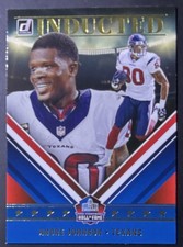 Panini Donruss 2024 Football Andre Johnson Inducted Hall of Fame #I-AJ Texans