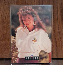 NFL Properties 92 Pro Line Portraits Spirit Wives Toni Doleman Vikings Autograph