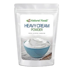 Z Natural Foods Heavy Cream Powder - Nutrient-Dense, Delicious Powdered Cream