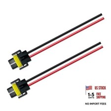 H11 H9 H8 880 881 Wiring Harness Socket Female Pigtail Connector for Headlight