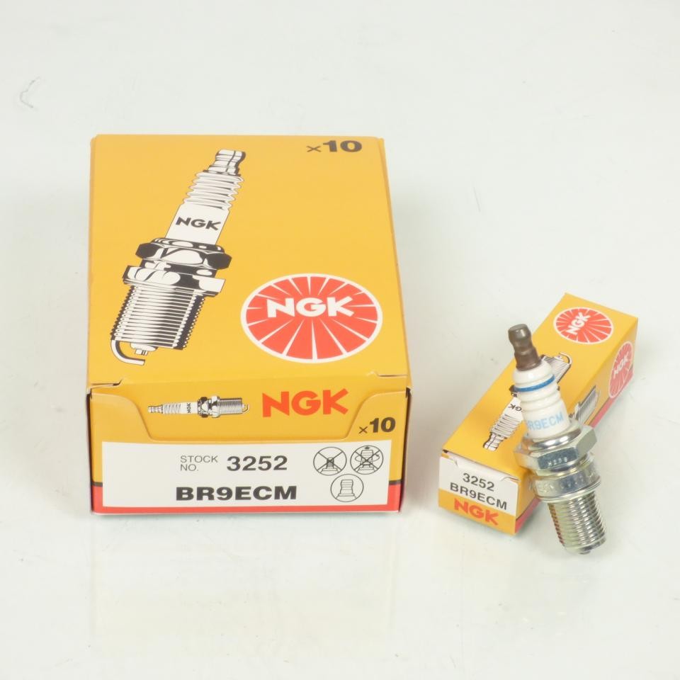 Bougie NGK BR9ECM évite le noyage moteur des motos KTM après 2001 3252