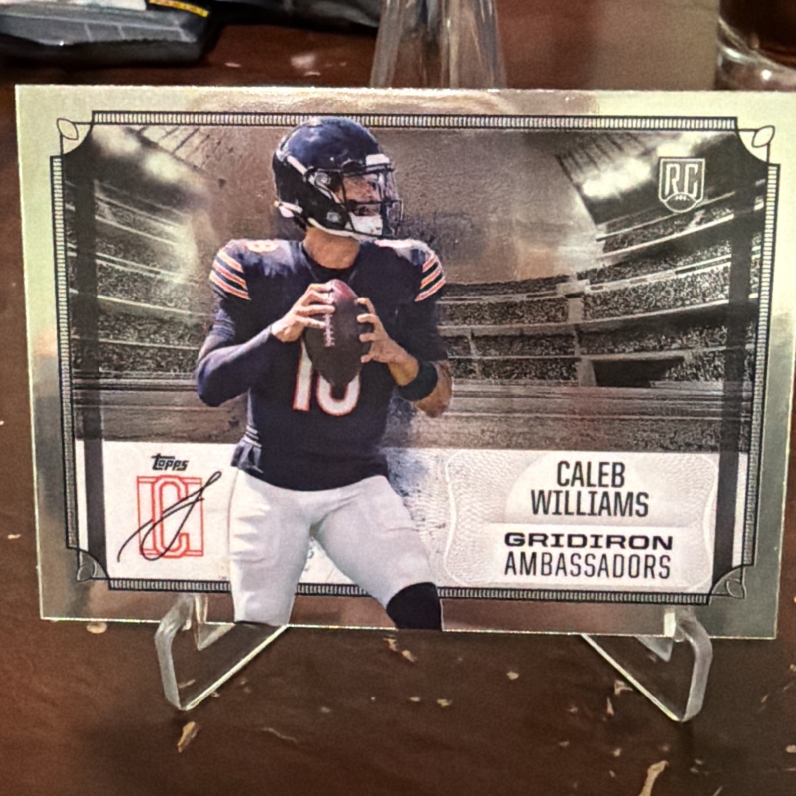 2024 Topps Signature Class - Gridiron Ambassadors CALEB WILLIAMS #GA-1 (RC) 🏈