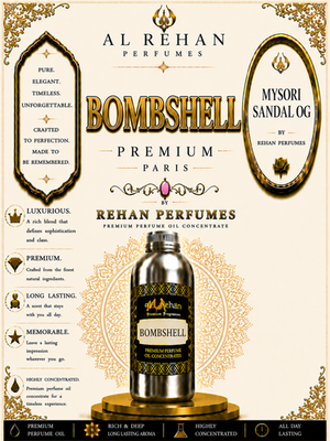 #ad Al Rehan Attar Bombshel Perfume Oil Concentrated Scent Ittar Long Lasting Luxury $40.39