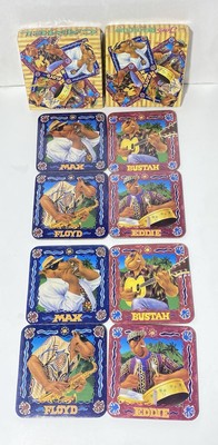 Vintage 1993 Joe Camel  Joe Cool  Cork Coasters Set of 8 NOS w/ Original Boxes